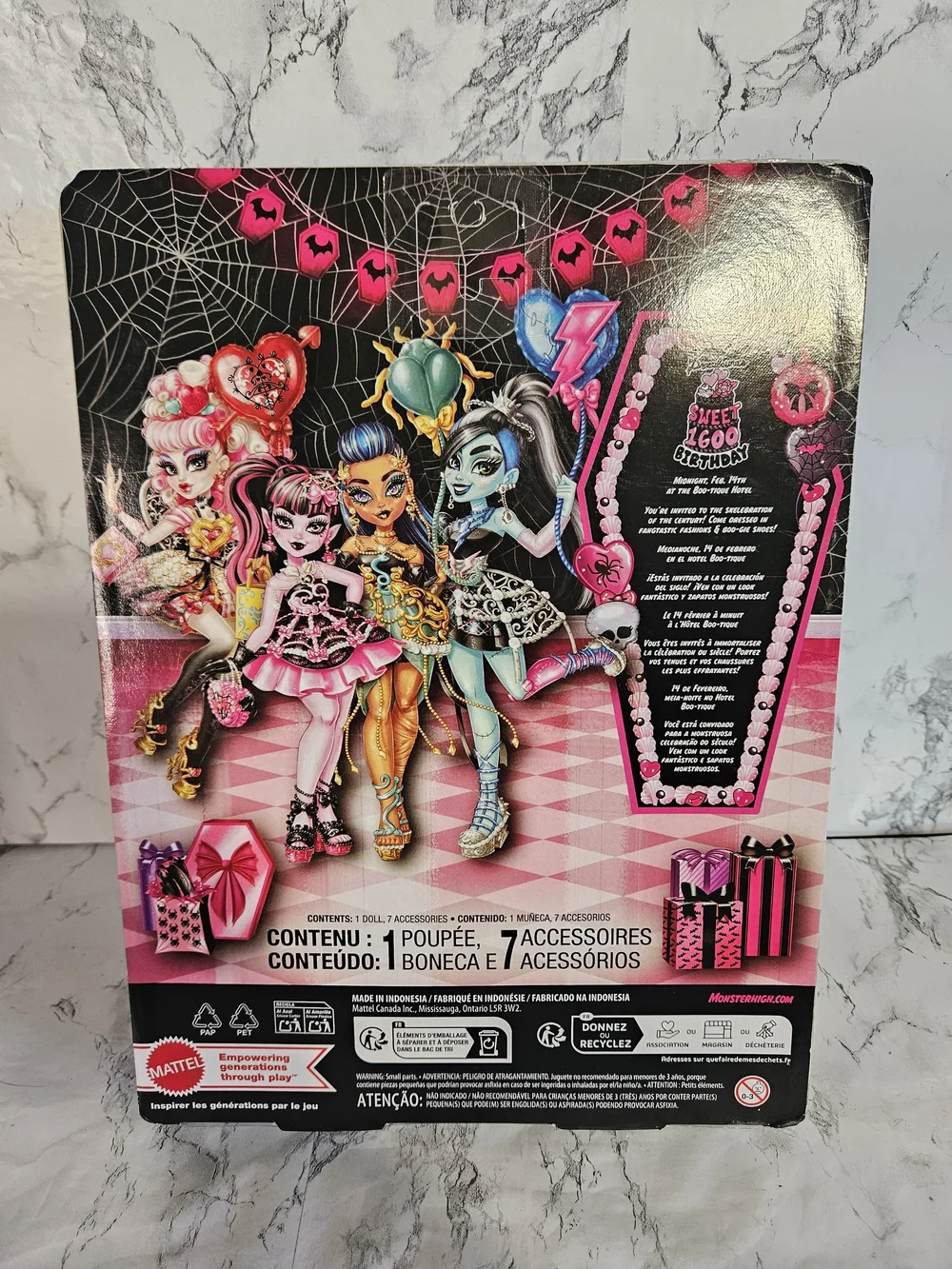 Monster High Scary Sweet Birthday Frankie Stein Doll
